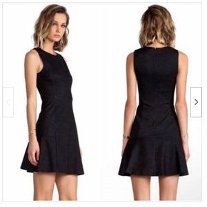 Theory Nikay Jackson charcoal dress